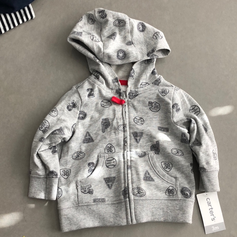 Gray hoodie